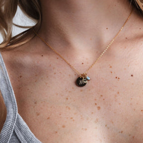 Love & Protection Engravable Necklace