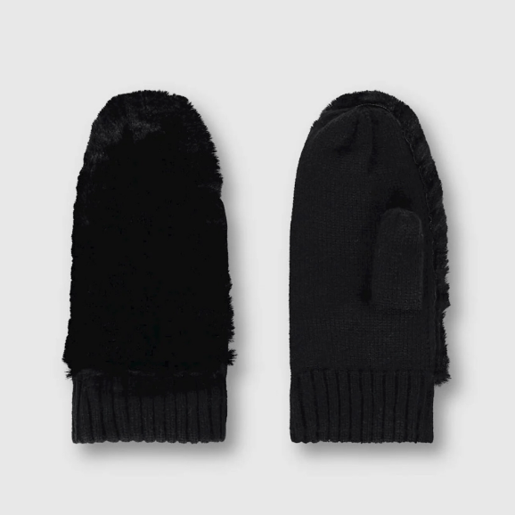Oxo Faux Fur Gloves Mittens