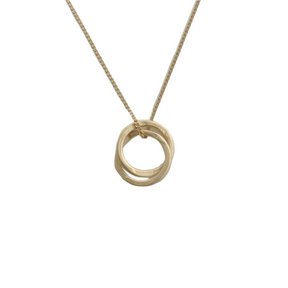 Twin Pendant Necklace