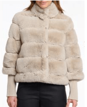 Feline Faux Fur Jacket