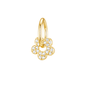 Pavé Flower Necklace