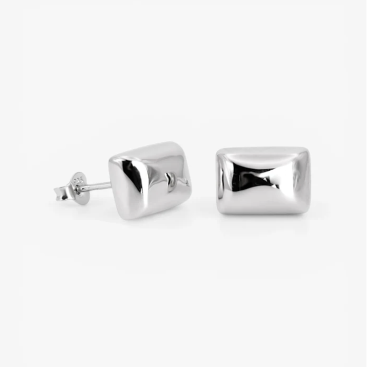 Bold Rectangle Studs