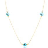 Satellite Evil Eye Necklace