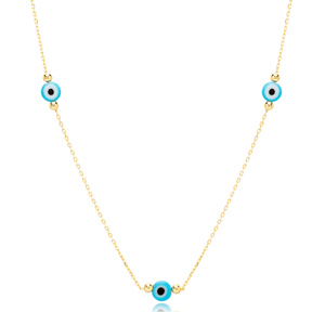 Satellite Evil Eye Necklace