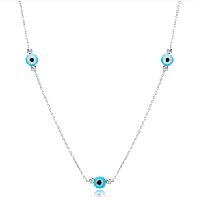 Satellite Evil Eye Necklace