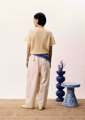 Kawasan butter cardigan in yellow