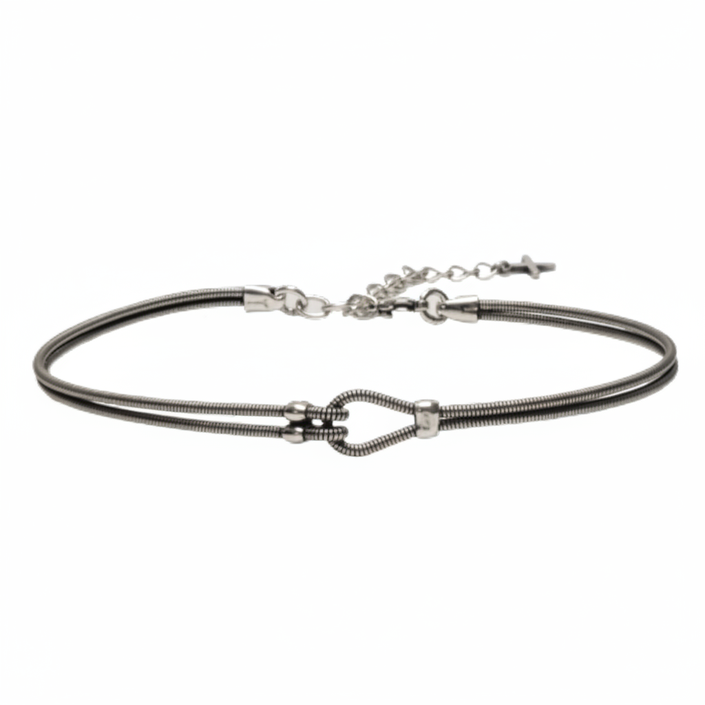 Bass String Guitar Bracelet - thinner one