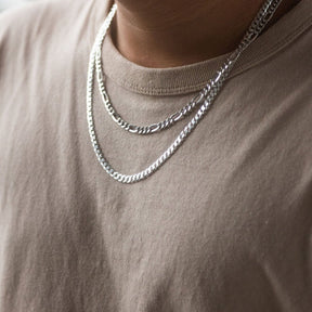 Thick Curb Chain - Sterling Silver