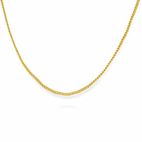 Thin Curb Chain Necklace