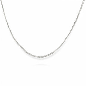 Thin Curb Chain Necklace