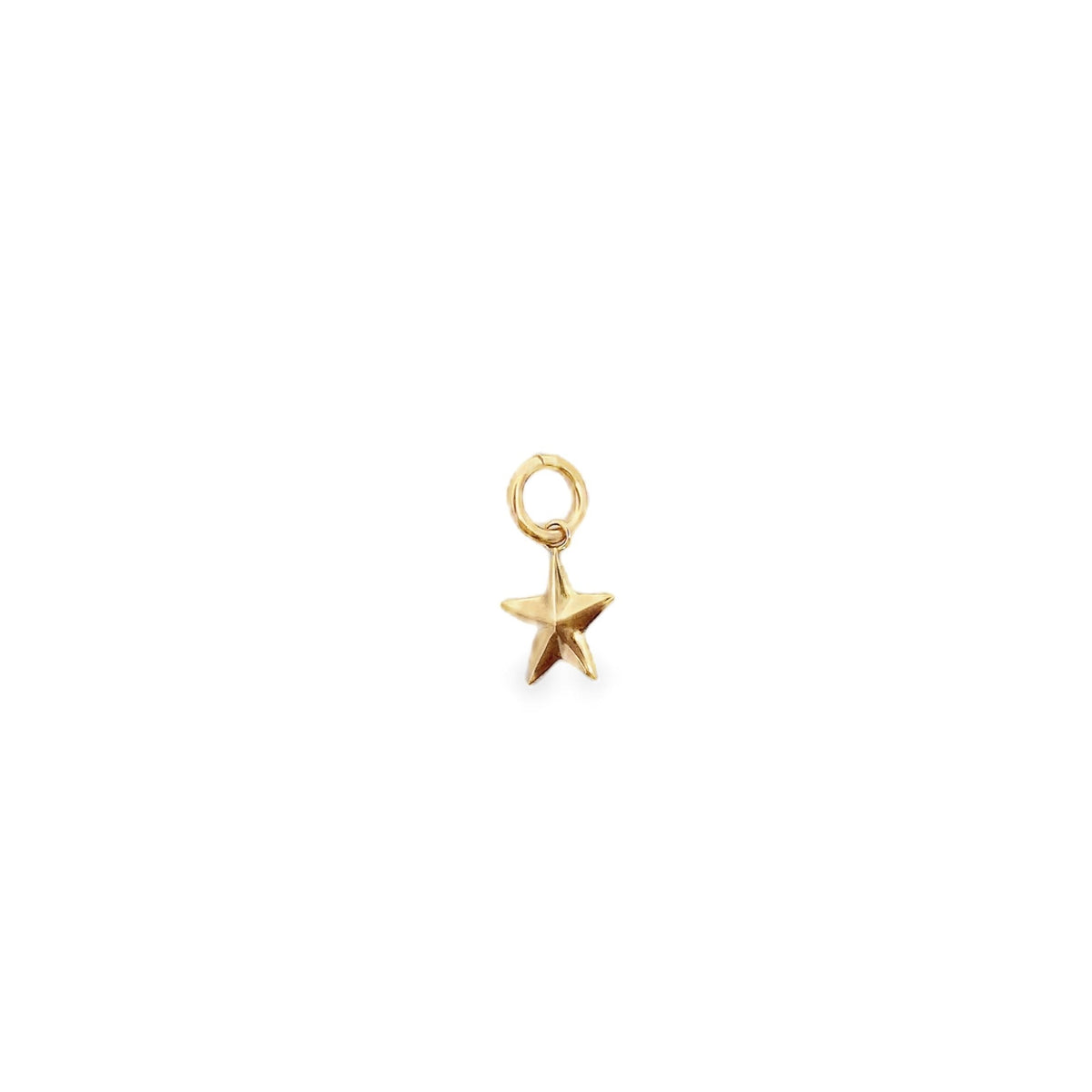 14K Gold Star Charm