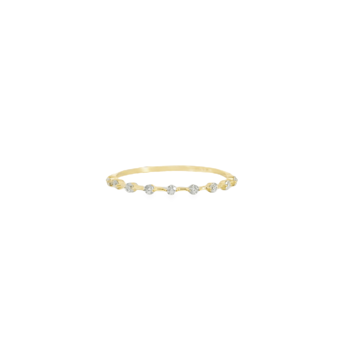 14K Gold Prong Set Ring