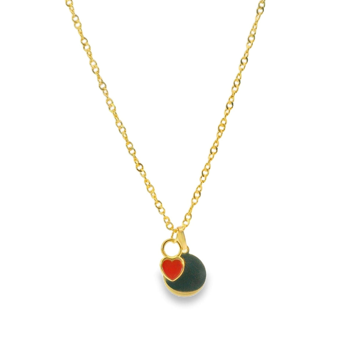 14K Sweet Heart Engravable Necklace