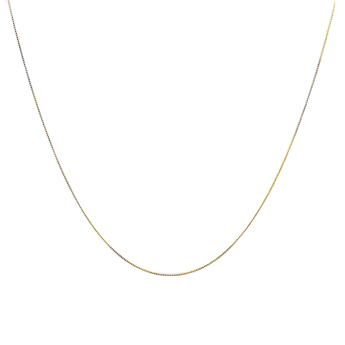 14K Gold Box Chain