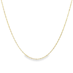 14K Gold Twisted Curb Chain