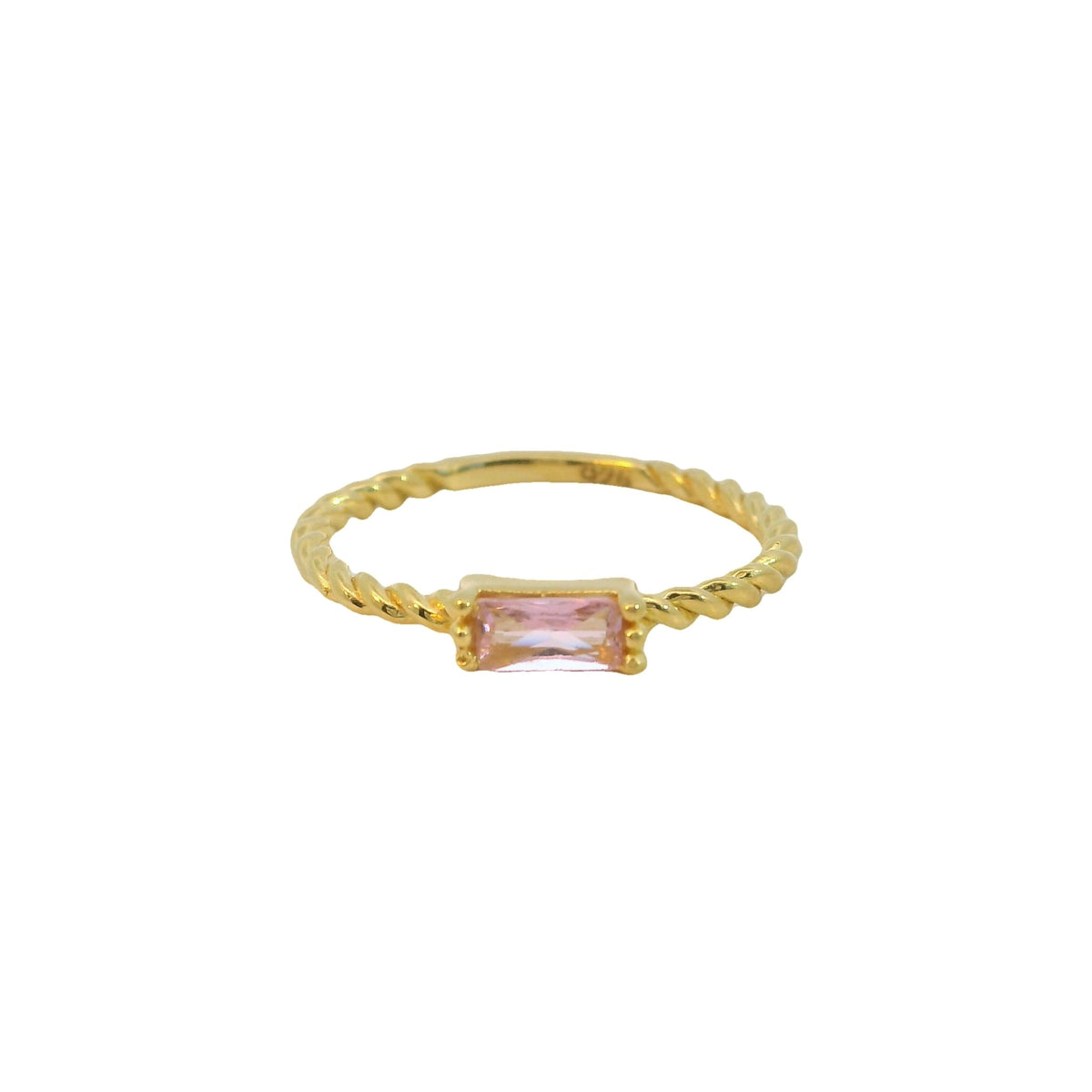 Baguette Stone Ring