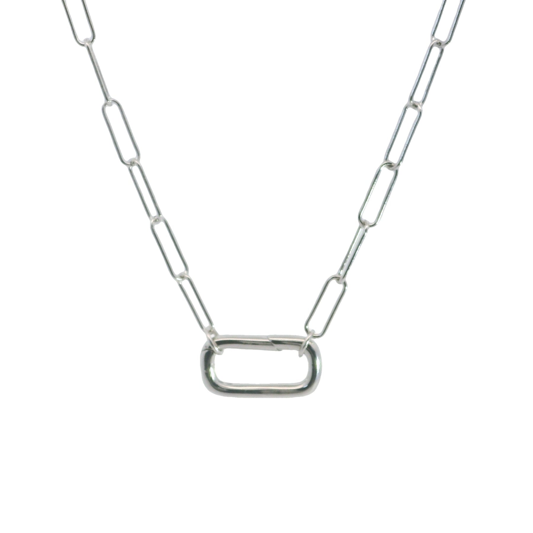 Paperclip Chain with Charm Enhancer