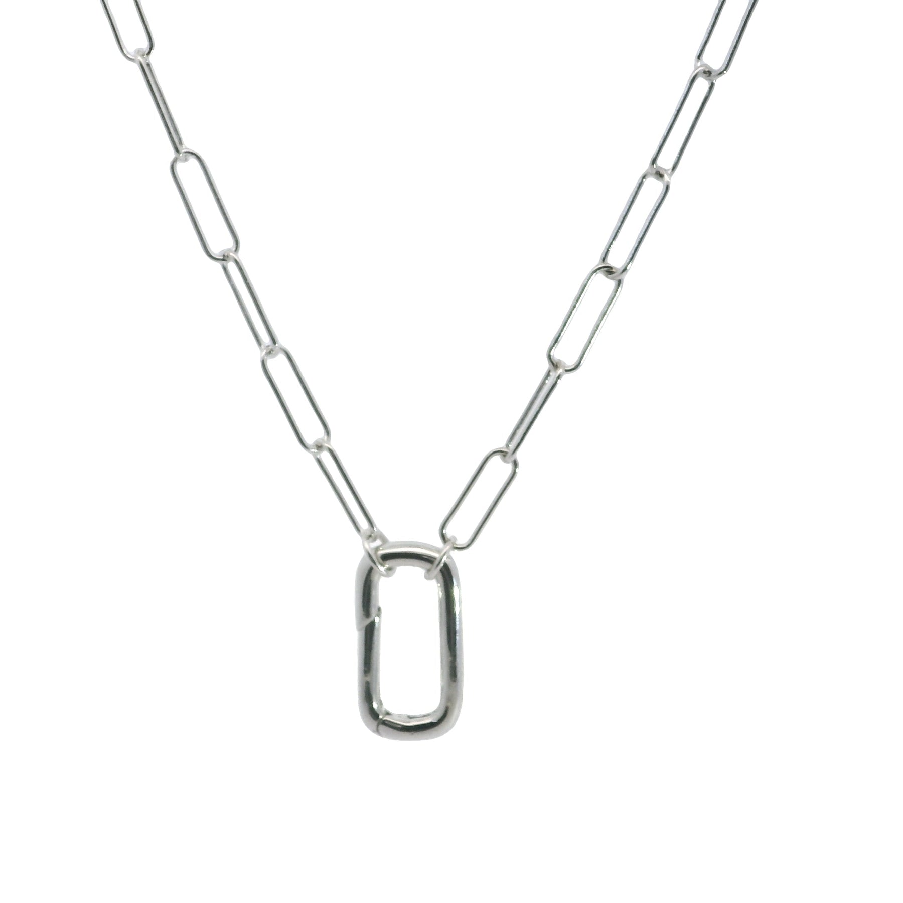 Paperclip Chain with Charm Enhancer