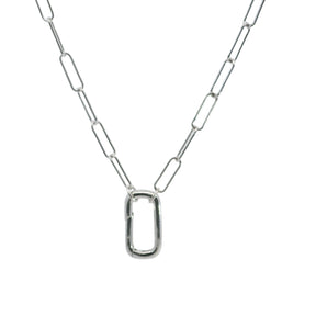 Paperclip Chain with Charm Enhancer