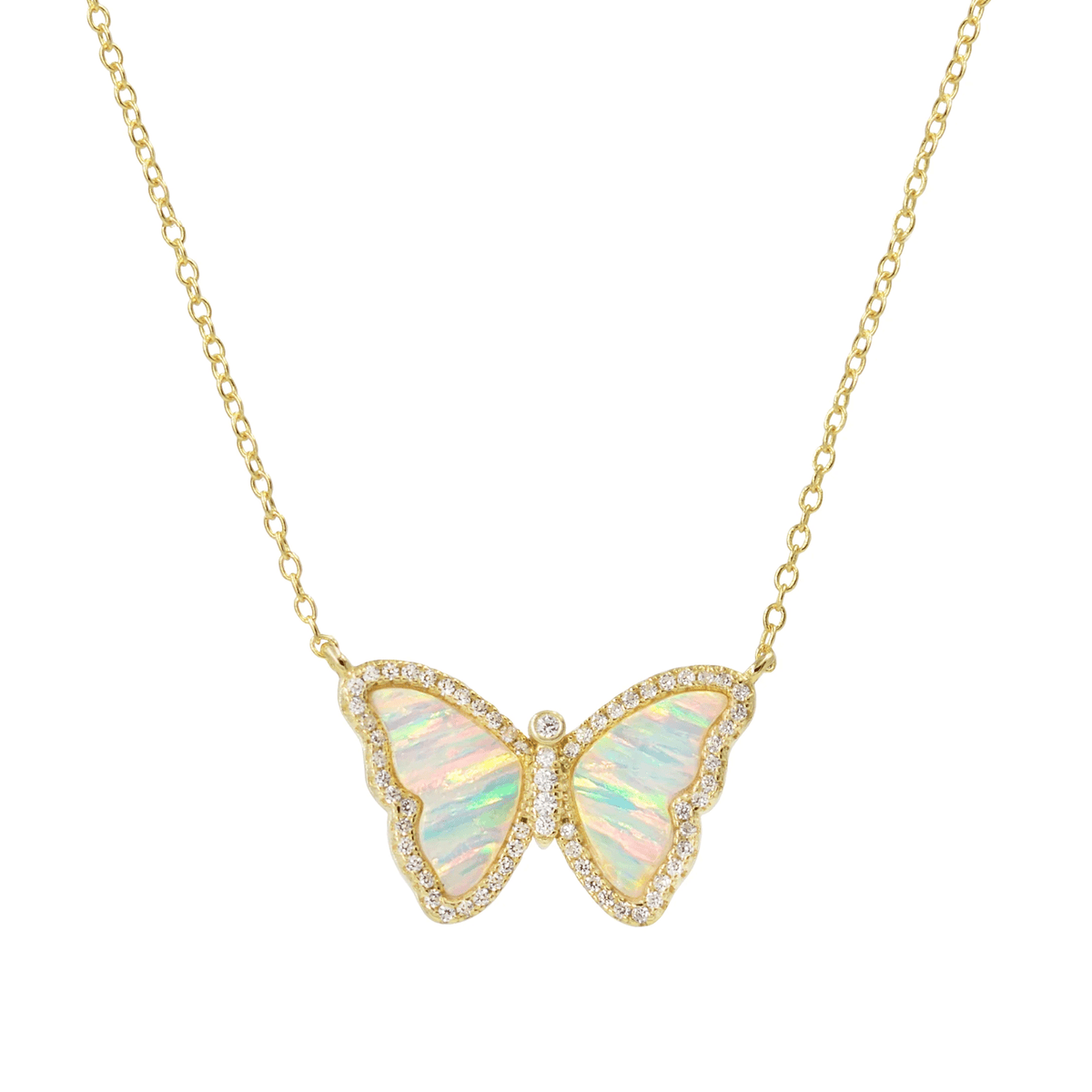 Butterfly Opal Necklace
