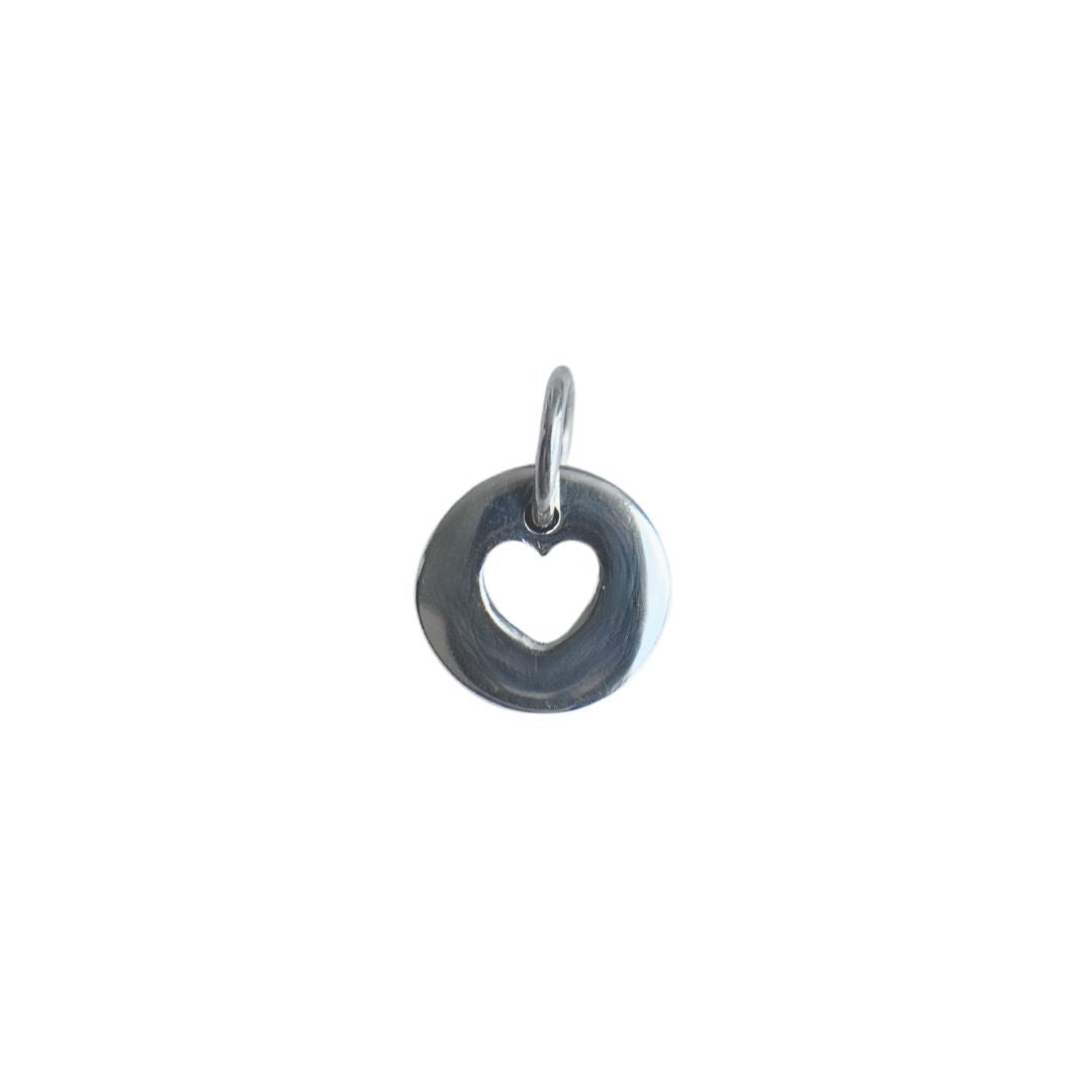 Cut Out Heart Charm