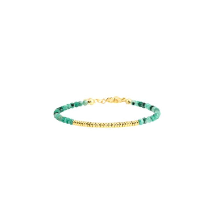 Colourful Bracelet with Rondel Links