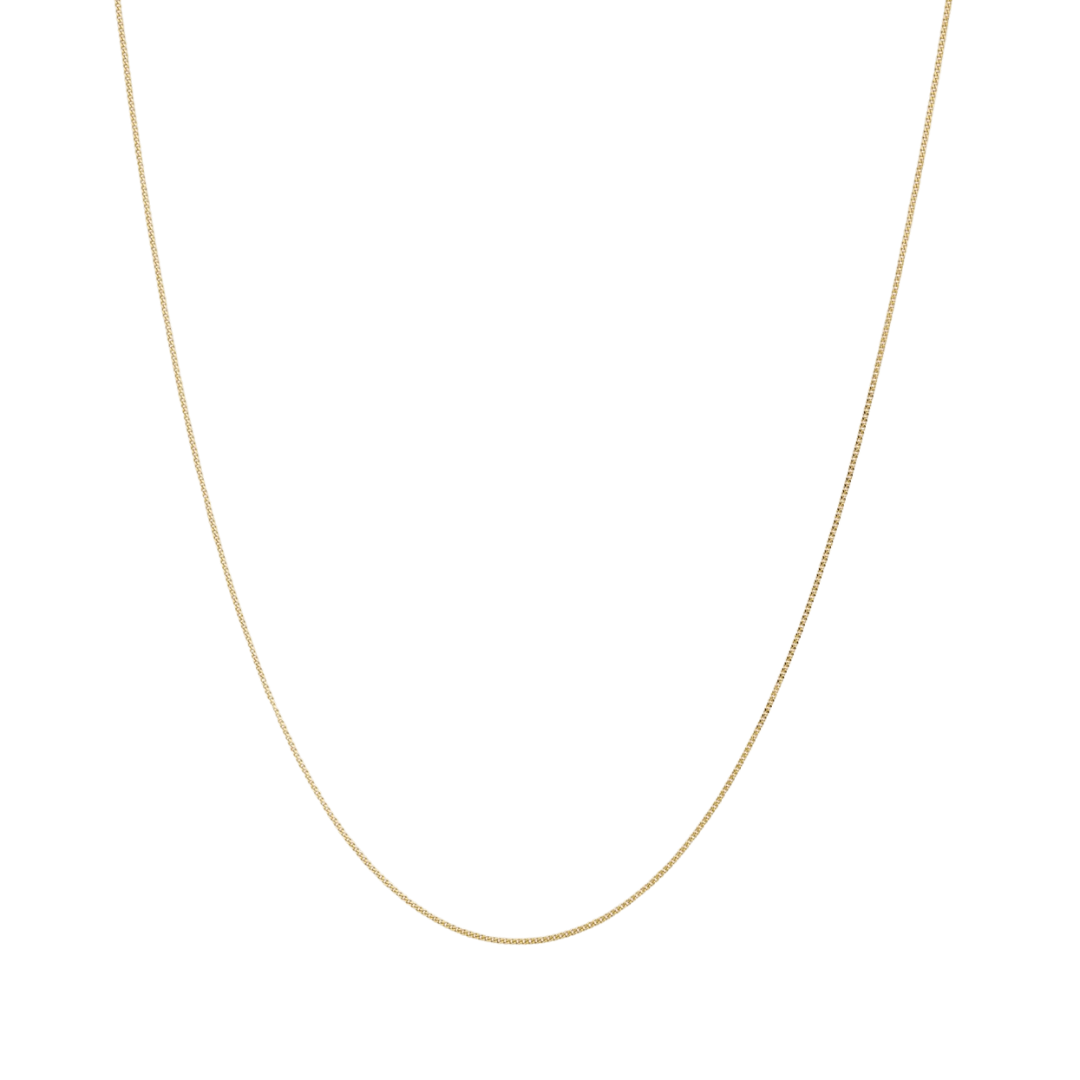 10K Gold Mckenzie Curb Chain Necklace