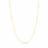 10K Shiny Multi Bar Necklace