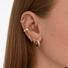 Bold Domed Ear Cuff
