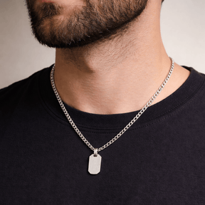 Spanger Dog Tag Necklace