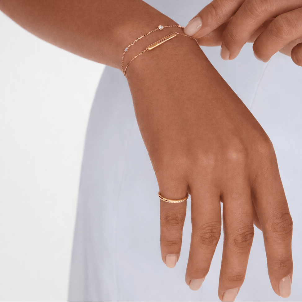 Engravable Bar Bracelet