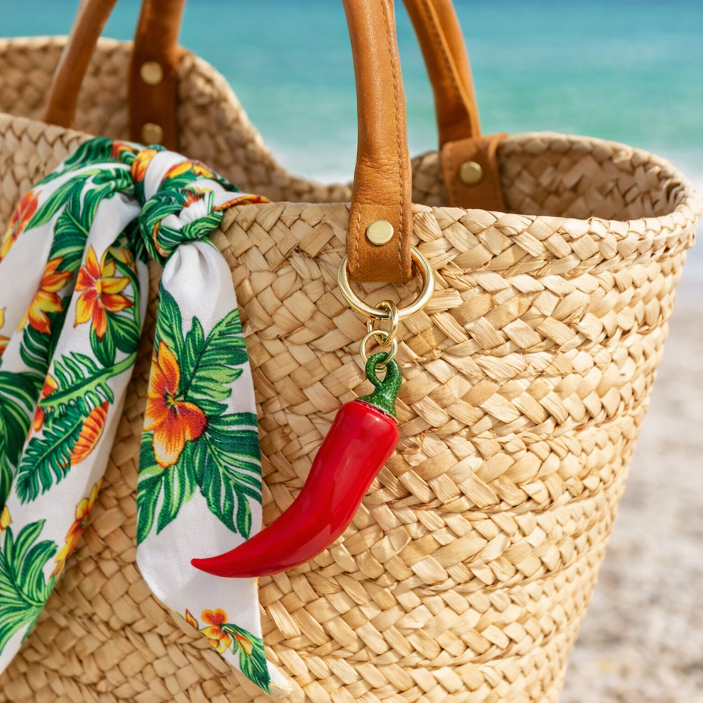Spicy Pepper Bag Charm