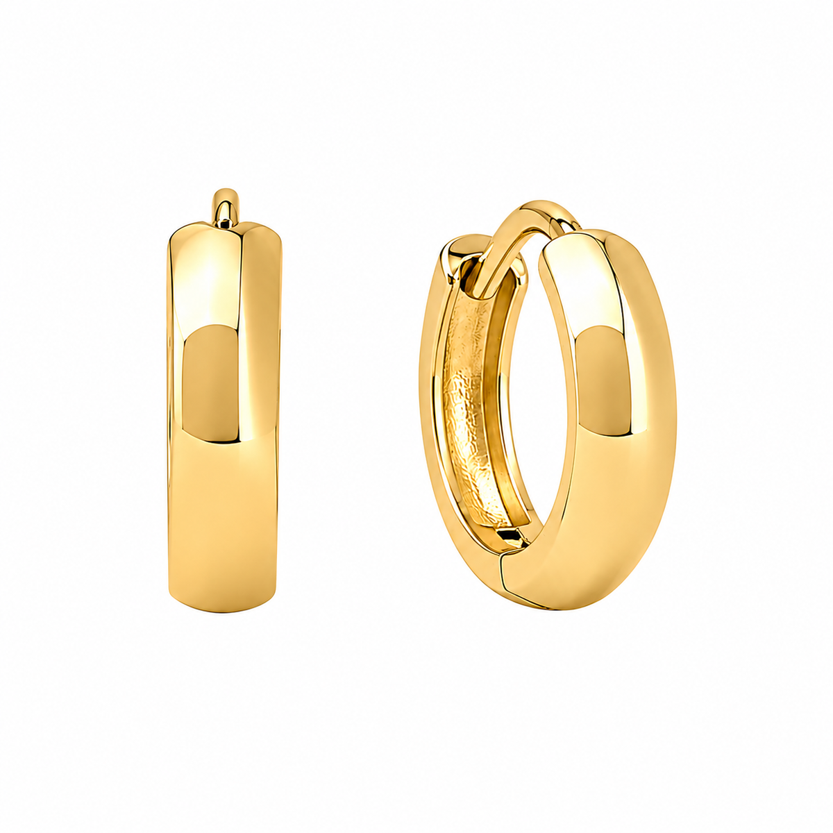 Classic Bold Huggie Hoop