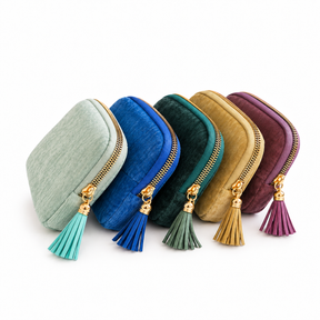 Velvet Jewelry Travel Case