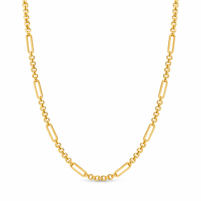 10K Trombone Mixed Link Chain