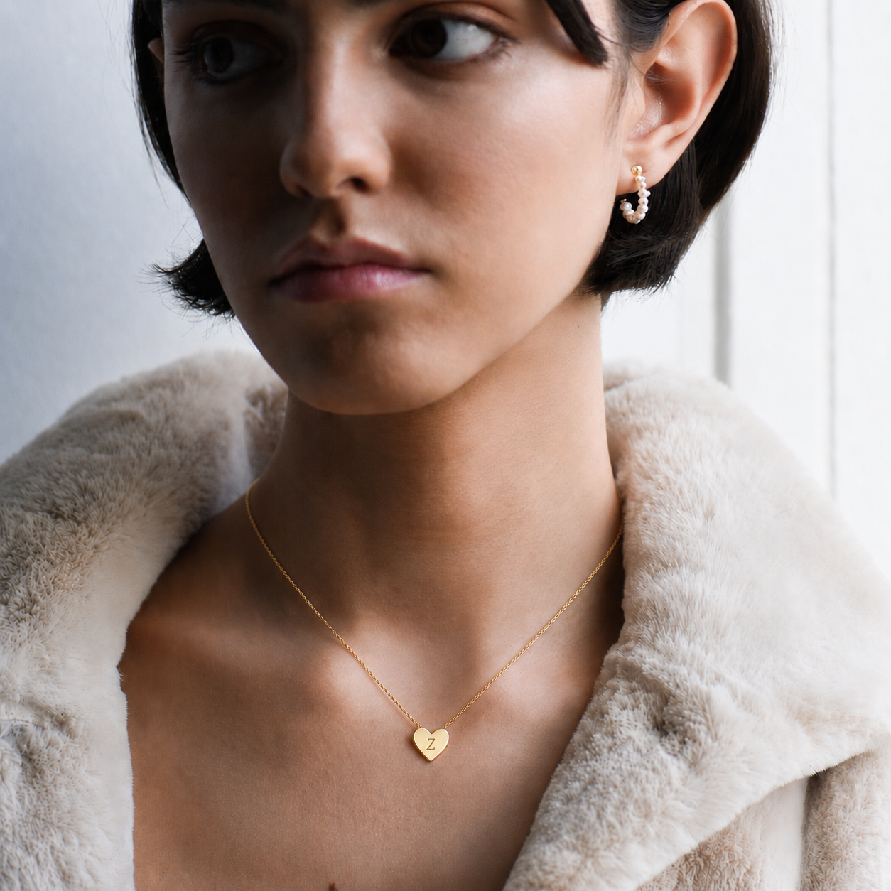 Ava Bestie Heart Necklace