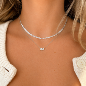 Flat Mariner Chain - Sterling Silver