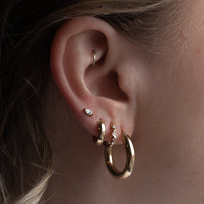 Oval Single Stud