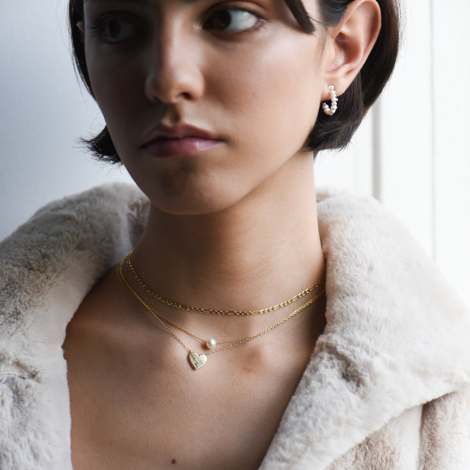 Ava Bestie Heart Necklace