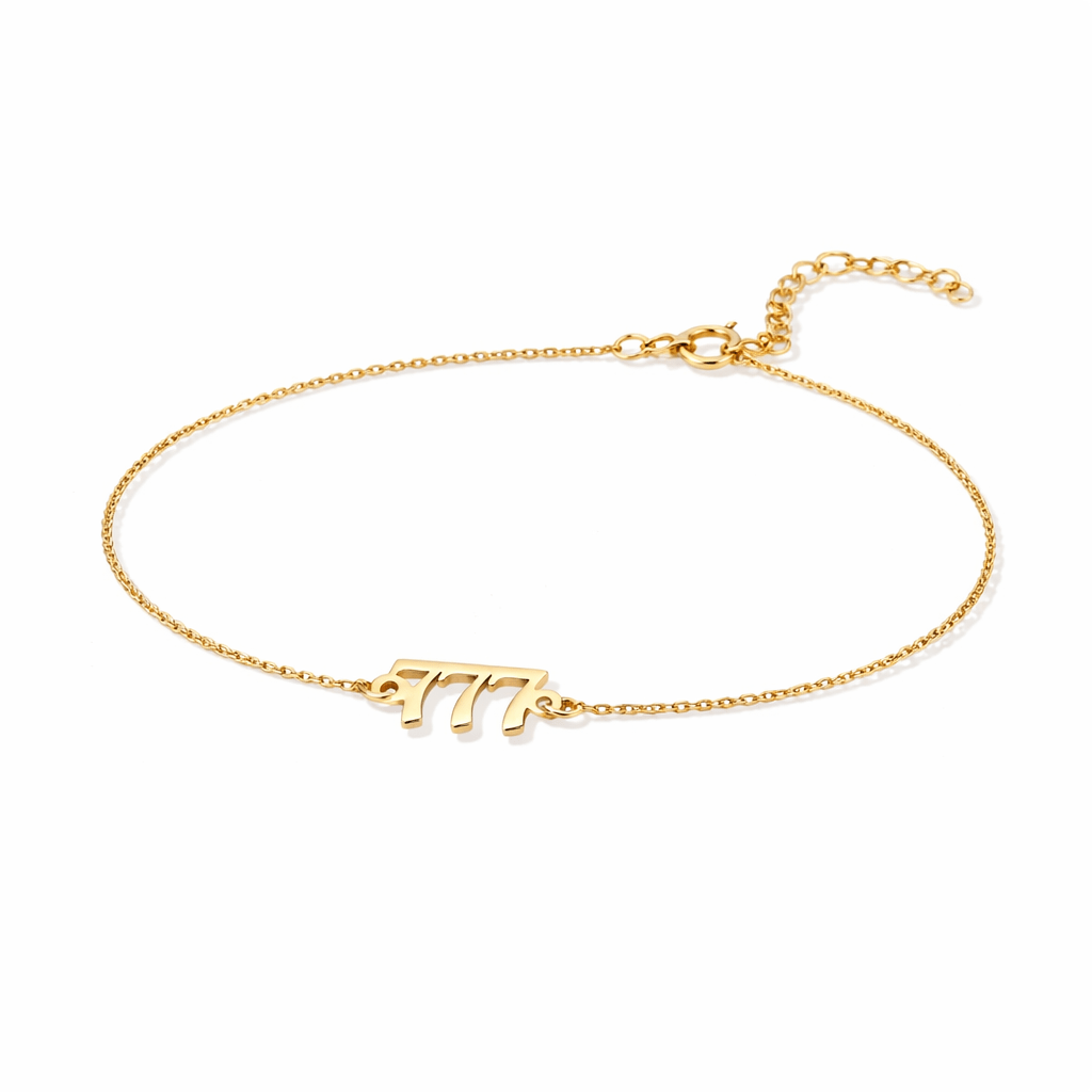 777 Lucky Angel Number Bracelet