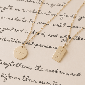 Tay Monogram Necklace