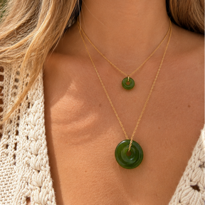 Mini Hand-Torched Glass Bead Necklace