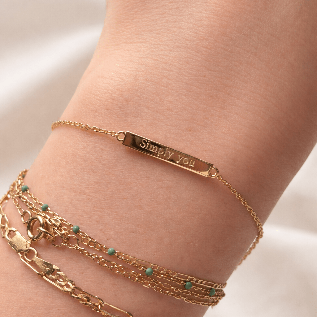 Engravable Bar Bracelet