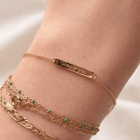 Engravable Bar Bracelet