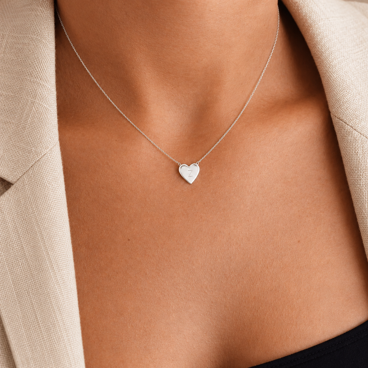 Ava Bestie Heart Necklace