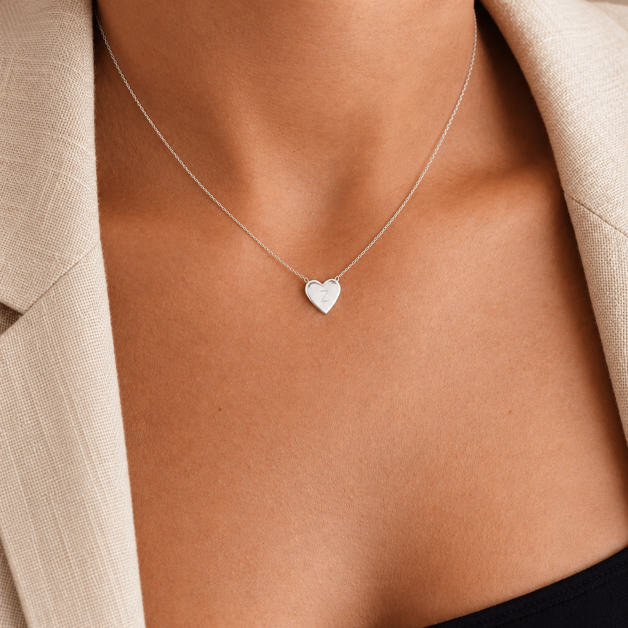 Ava Bestie Heart Necklace