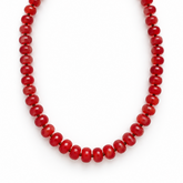 Red Miranda Beaded Necklace
