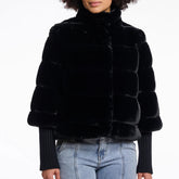 Feline Faux Fur Jacket
