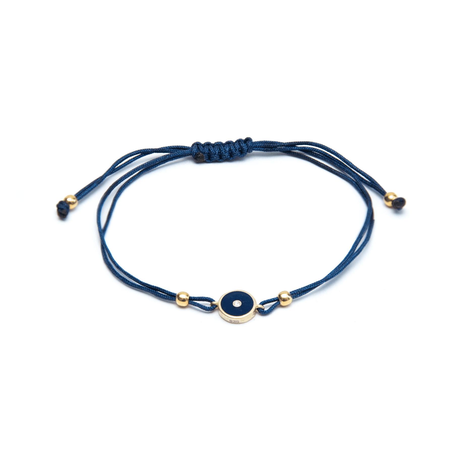 Round Evil Eye Cord Bracelet