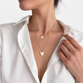 Medium Heart Engravable Charm